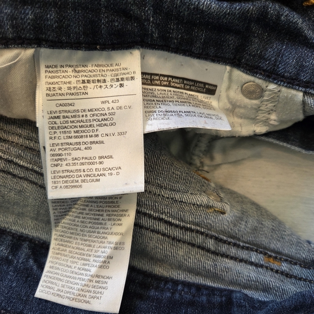 Levi's 515 Bootcut Medium Wash Blue Jeans Women's Size 13 - Picture 4 of 12